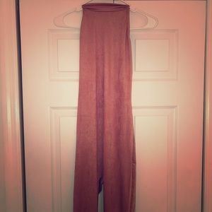 Suede Blush Romper